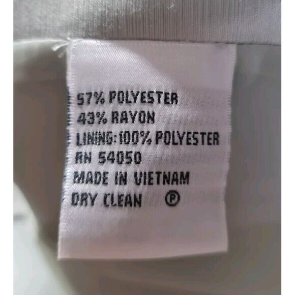 Le Suit Women Mini Dress Set Size 18 Satin Light Green Open Front Jacket 288A - Picture 7 of 9